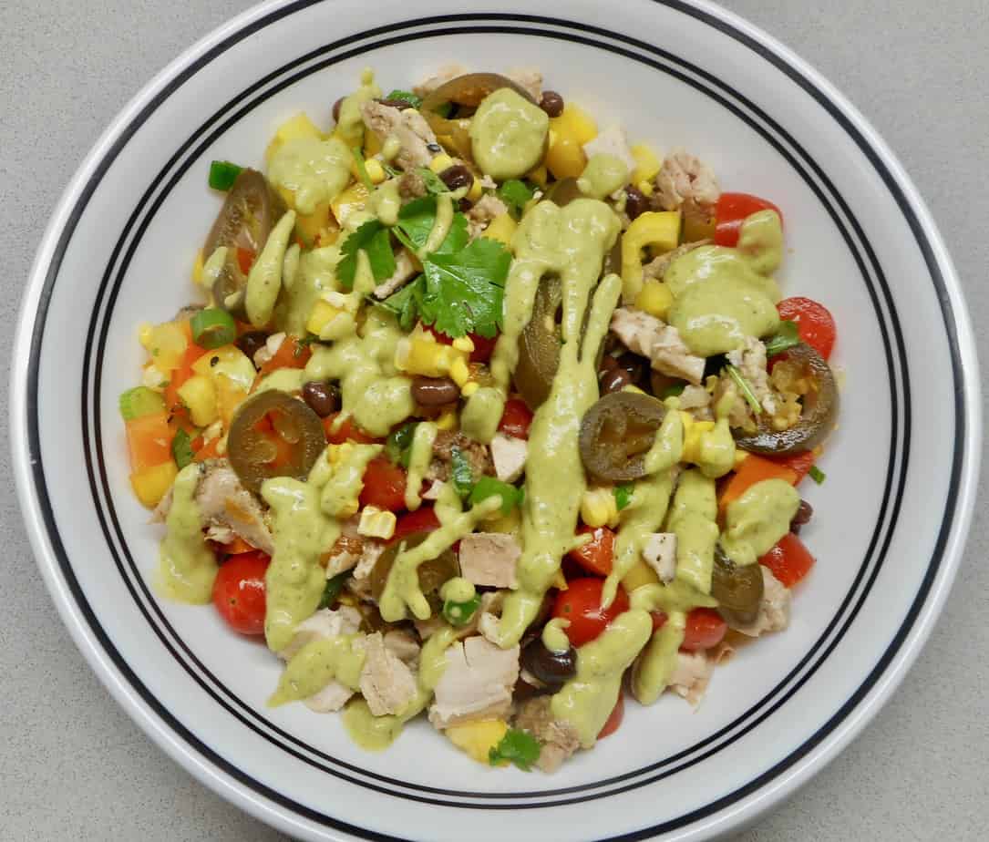 Southwest Chicken Chop Salad A Reboot Travel Food Cool